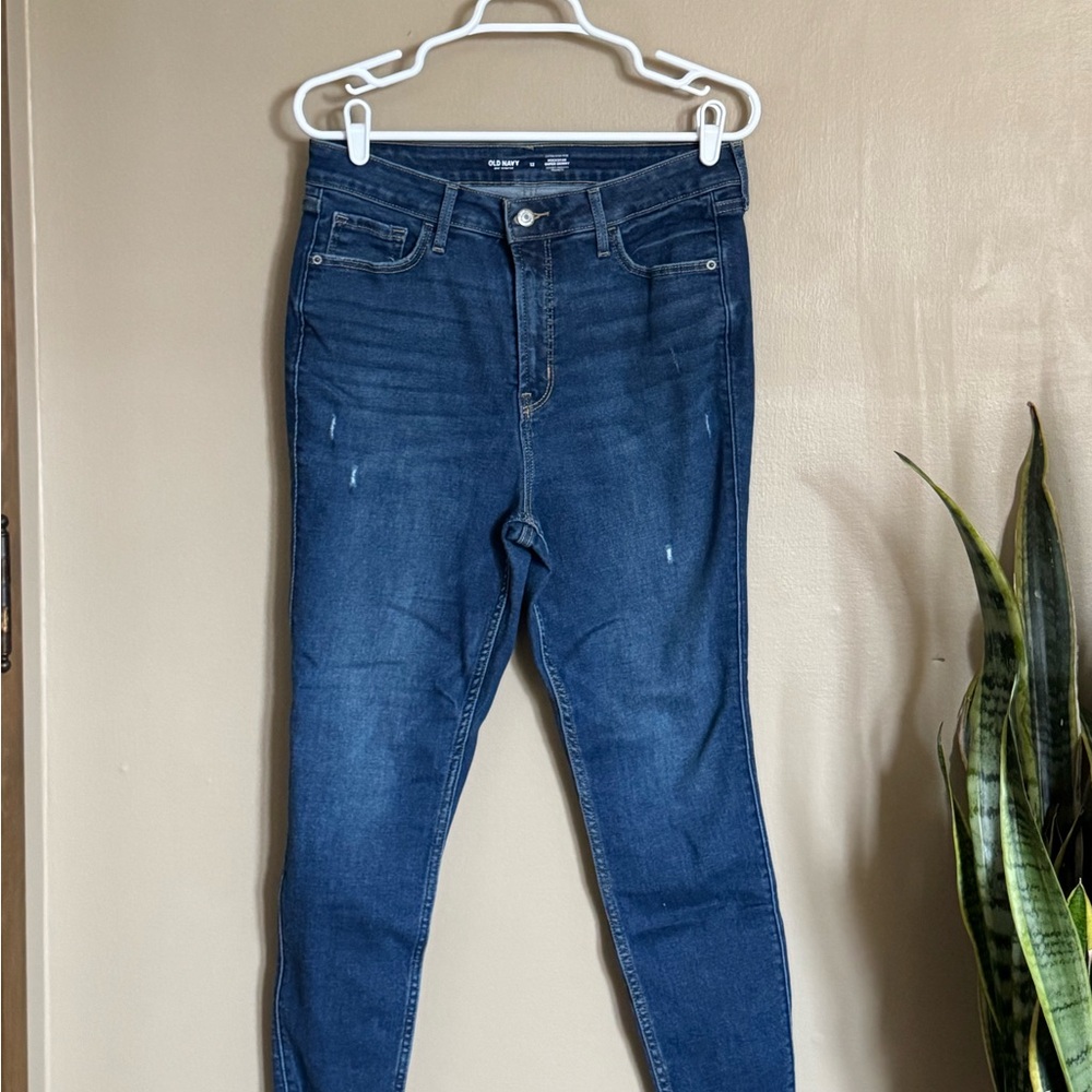 Old Navy Dark Blue Women's Skinny Jeans